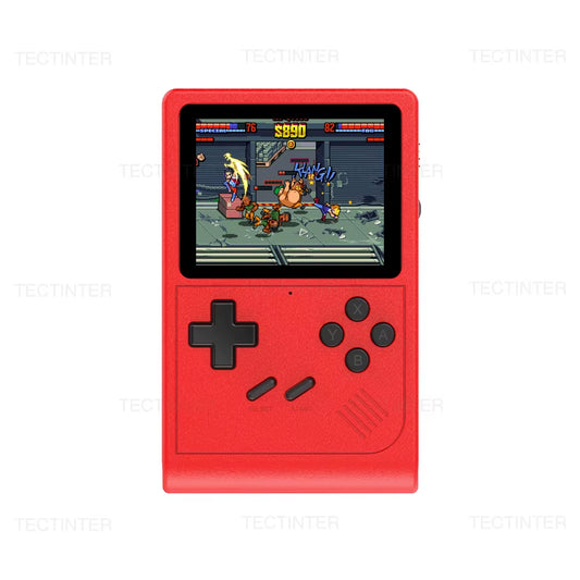 GB300 Portable Handheld Game Player 3.0 Inch Screen TV Video Game Console AV Output Retro Game Console Built-In 8G 6000+ Games
