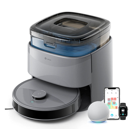 Lefant M3 Max Robot Vacuum and Mop with 20000Pa Suction, Anti-Tangle Brushes, Dual Spinning Mop, and Automatic Mop Washing