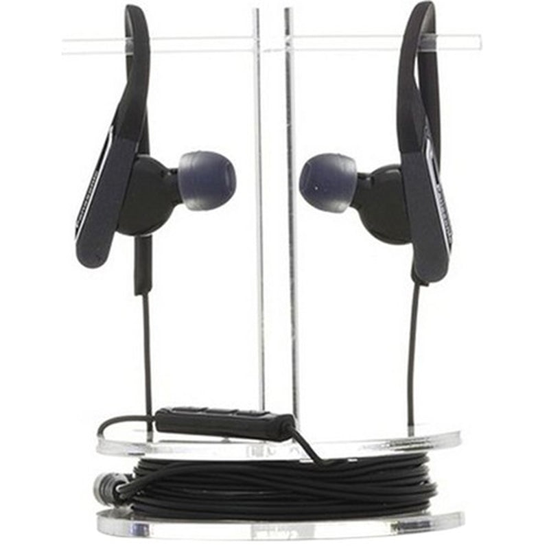 Panasonic Sports Clip Earphones W/ Iphone Contr (Black)