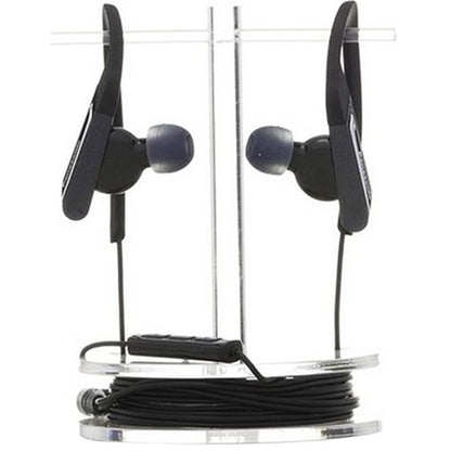 Panasonic Sports Clip Earphones W/ Iphone Contr (Black)