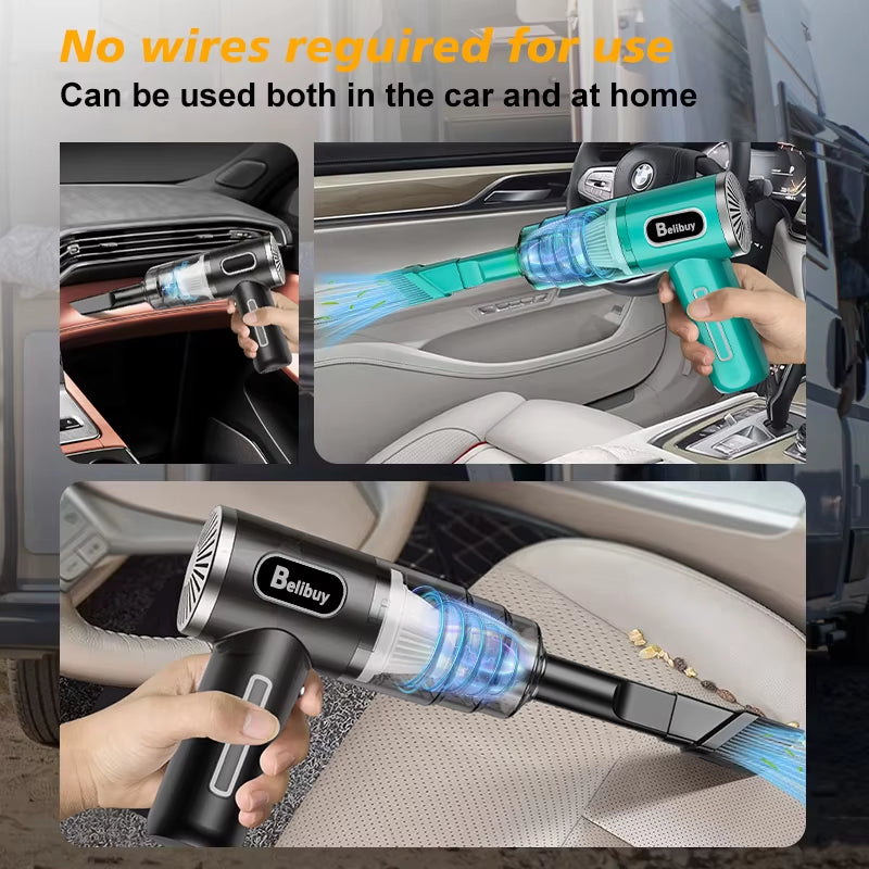 ABS Wireless Vacuum Cleaner Appliance Portable Powerful Handheld Vacuum Cleaner, Suitable for Cleaning Sofas Carpets and Debris