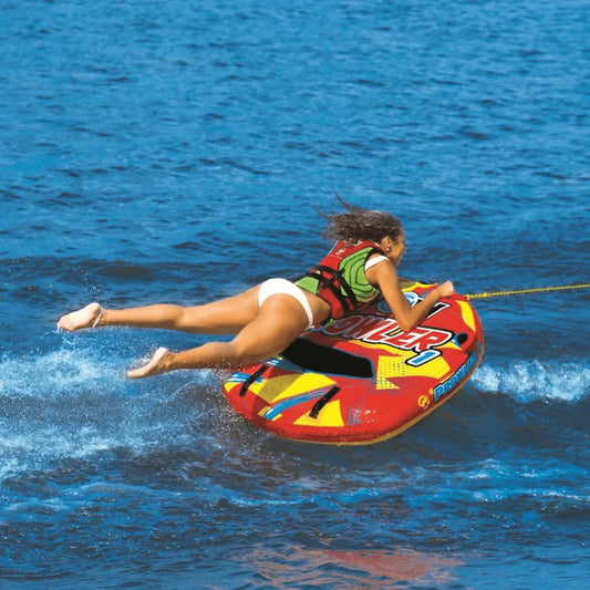 WOW Watersports Prowler Towable 1 Person Starter Kit W 12V Pump
