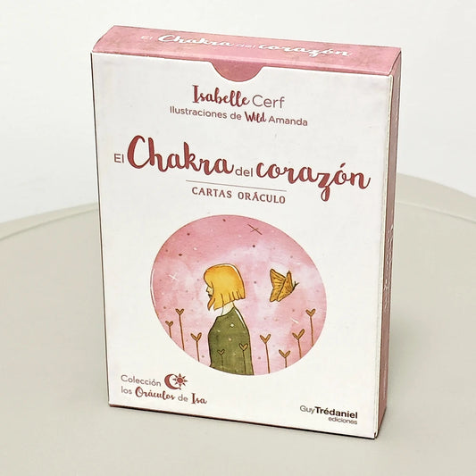 Romantic Love Oracle Deck 10.5*7.5Cm in Spanish Language 42 Pcs Heart Chakra Oracle Cards