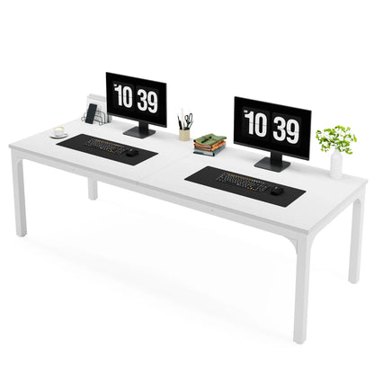 Tribesigns 78.7-Inch Extra Long Dual Workstation Desk for Home Office
