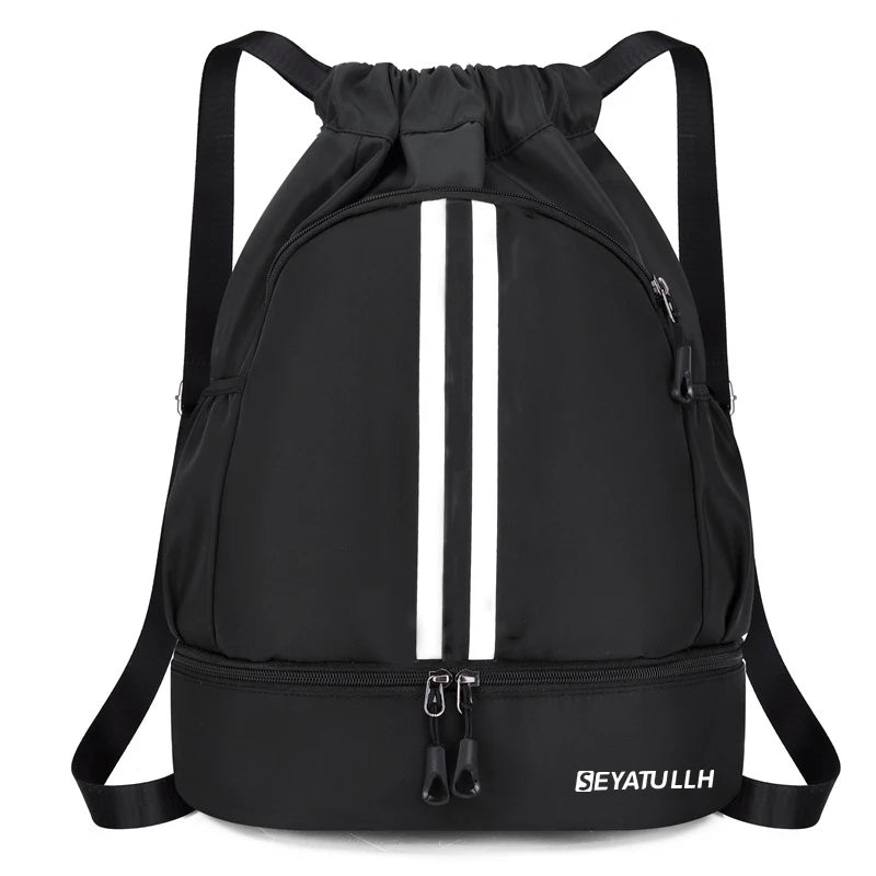 Fitness Backpack Gym Bag Sport Basketball Backpack Travel Outdoor Pack Waterproof Swimming Bag Pouch Hiking Climbing Mochila