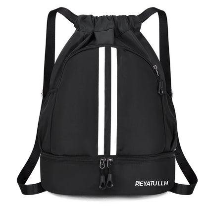 Fitness Backpack Gym Bag Sport Basketball Backpack Travel Outdoor Pack Waterproof Swimming Bag Pouch Hiking Climbing Mochila