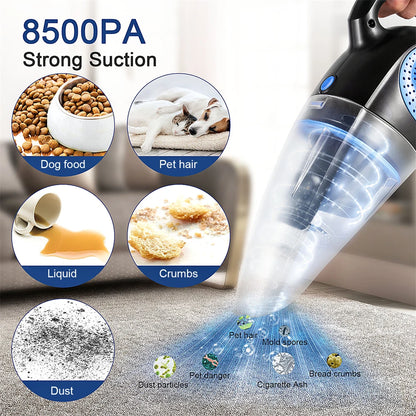  Powerful Wet and Dry Handheld Vacuum Cleaner for Cleaning Appliance Enthusiasts