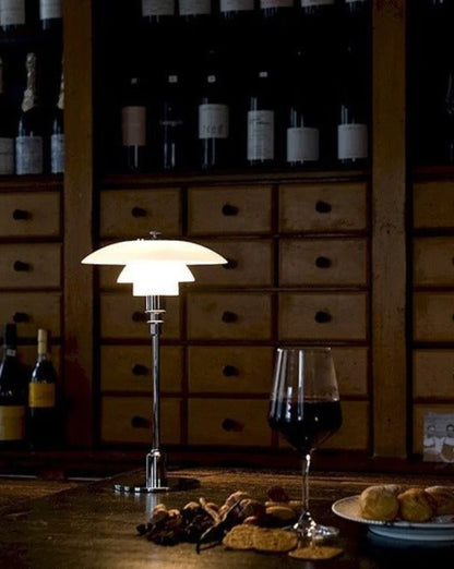 Retro Three-Shade Dimmable Lamp - PH 2/1 Table