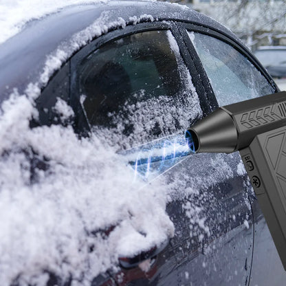 High-Speed 130,000 RPM Electric Turbo Fan - Powerful Compressed Air Blower for Computer Keyboards and Automotive Cleaning