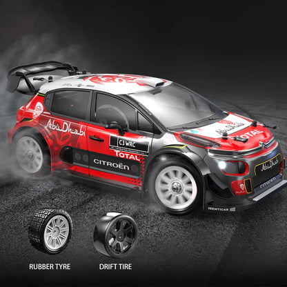 1/14 MJX 14303 High-Speed RC Drift Car - 2.4G Brushless 4WD Off-Road Rally Truck for Adults and Gift Use