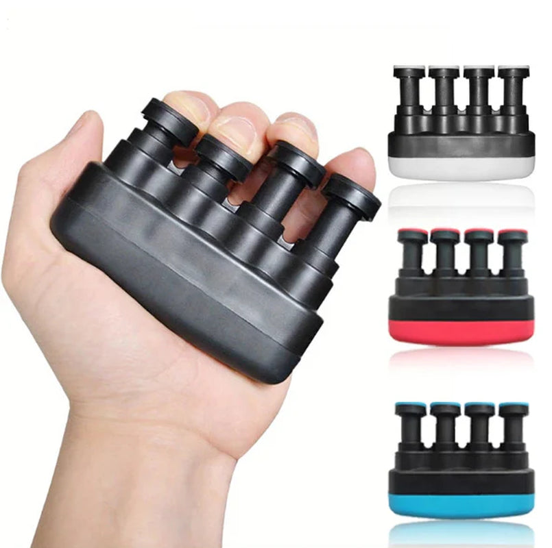 1PC Hand Exerciser–Improve Dexterity and Strength in Fingers, Hands, Forearms- Adjust Tension per Finger– Simulated Strings Help Develop Calluses- Comfortable Conditioning