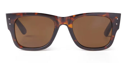 Trendy Square Sunglasses for Women and Men Retro Vintage 70S Sun Glasses Shades Black Tortoiseshell Frame UV Protection