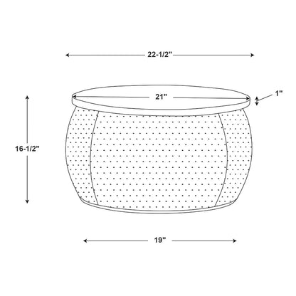 Beaton Drum with Storage