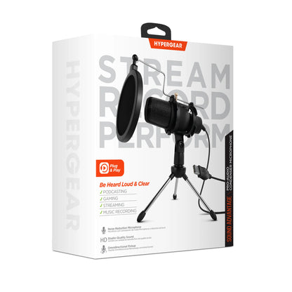 Hypergear Sound Advantage Pro-Audio Hi-Def Condenser Microphone