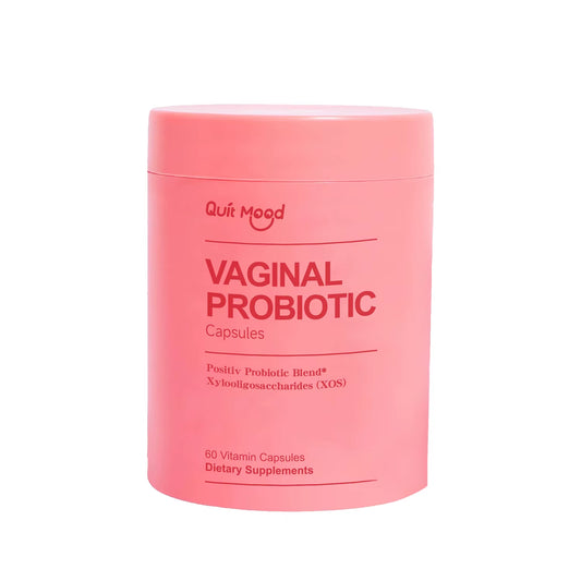 Quit Mood Probiotics for Women - PH Balance and Lactobacillus Probiotic Blend for Women's Health Support