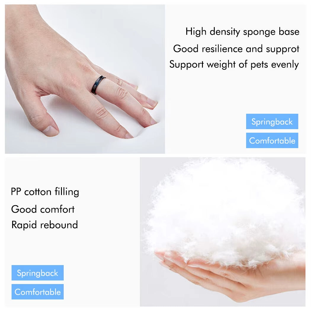 Dog Bed Extra Large Orthopedic Pet Mattress Couch Sleeping Bed Cushion with Removable Washable Cover Soft Sponge Foam