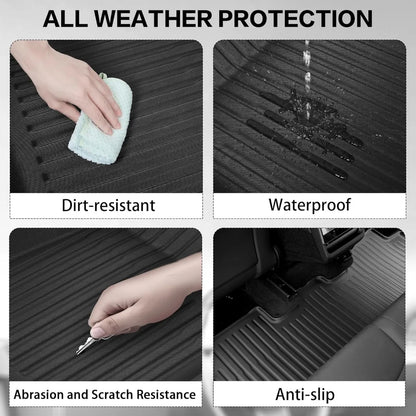 TPE Full Set Floor Mats and Cargo Liners for 2025-2026 Tesla Model Y (5-Seat) - Premium Automotive Accessories
