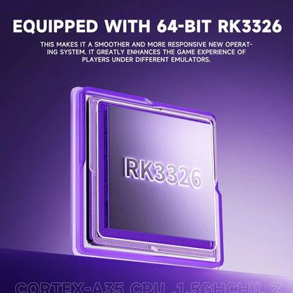 R36S Retro Handheld Video Game Console Linux System 3.5 Inch IPS Screen R35S Pro Portable Pocket Video Player 128GB Games