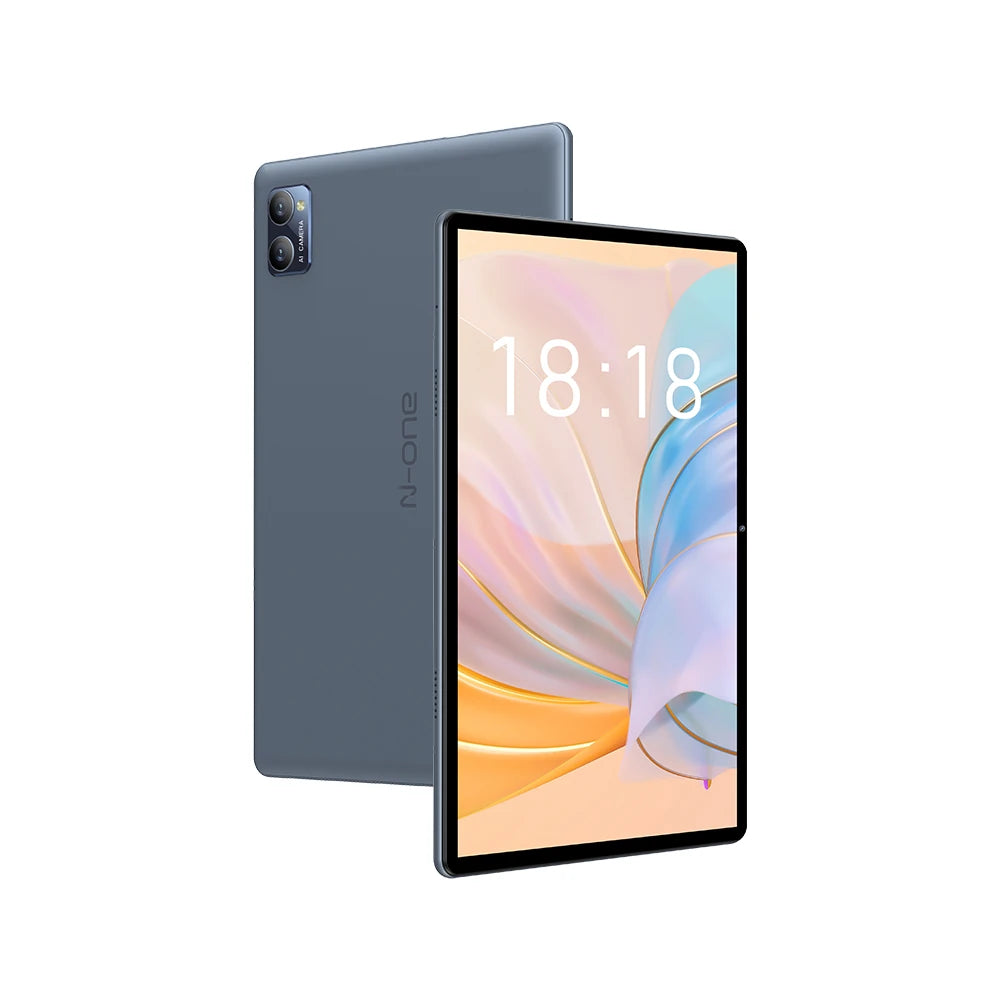 N-ONE Y Rockchip RK3562 Quad Core 4GB+4GB RAM 128GB ROM 10.1 Inch WIFI 6 Android 13 Tablet with Accessory Set