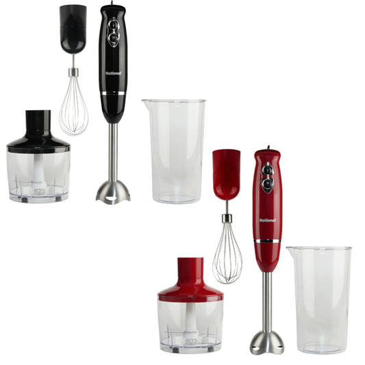 Supersonic National Multi-Purpose 4-In-1 Immersion Hand Blender