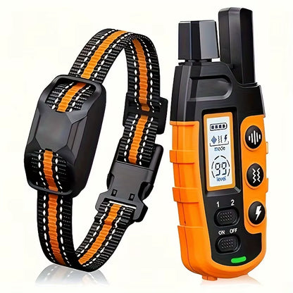 3300Ft Electric Dog Training Collar Remote Control Waterproof Pet Behaviorfor 5-120Lbs Puppy with Vibration Shock Beep