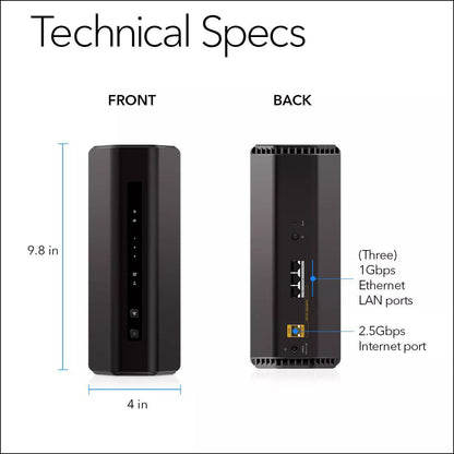 Netgear RS150 BE5000 WiFi 7 Router