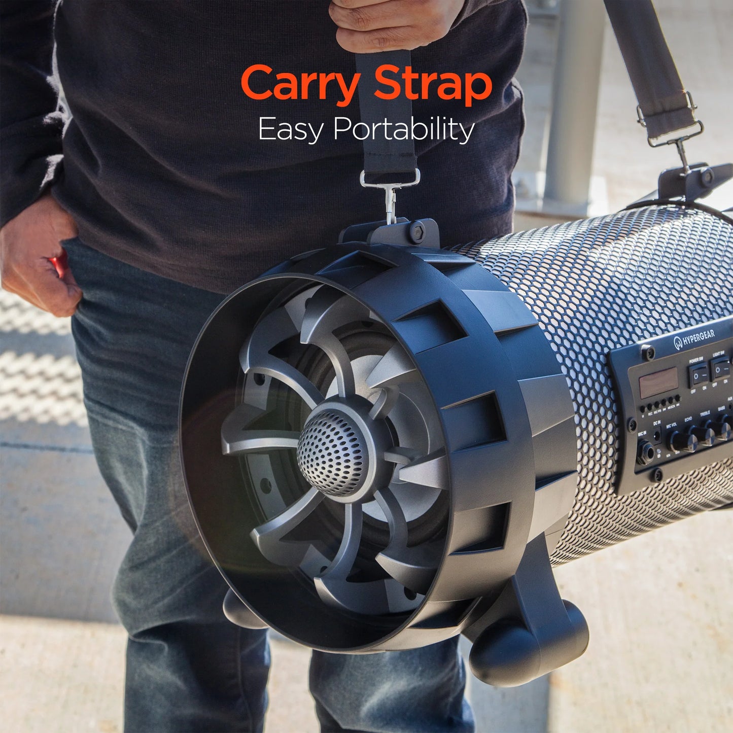 Hypergear Hypersonic Wireless Speaker (14588-HYP)