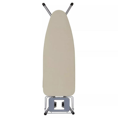 Extra-Wide Ironing Board with Four-Leg Silver Frame