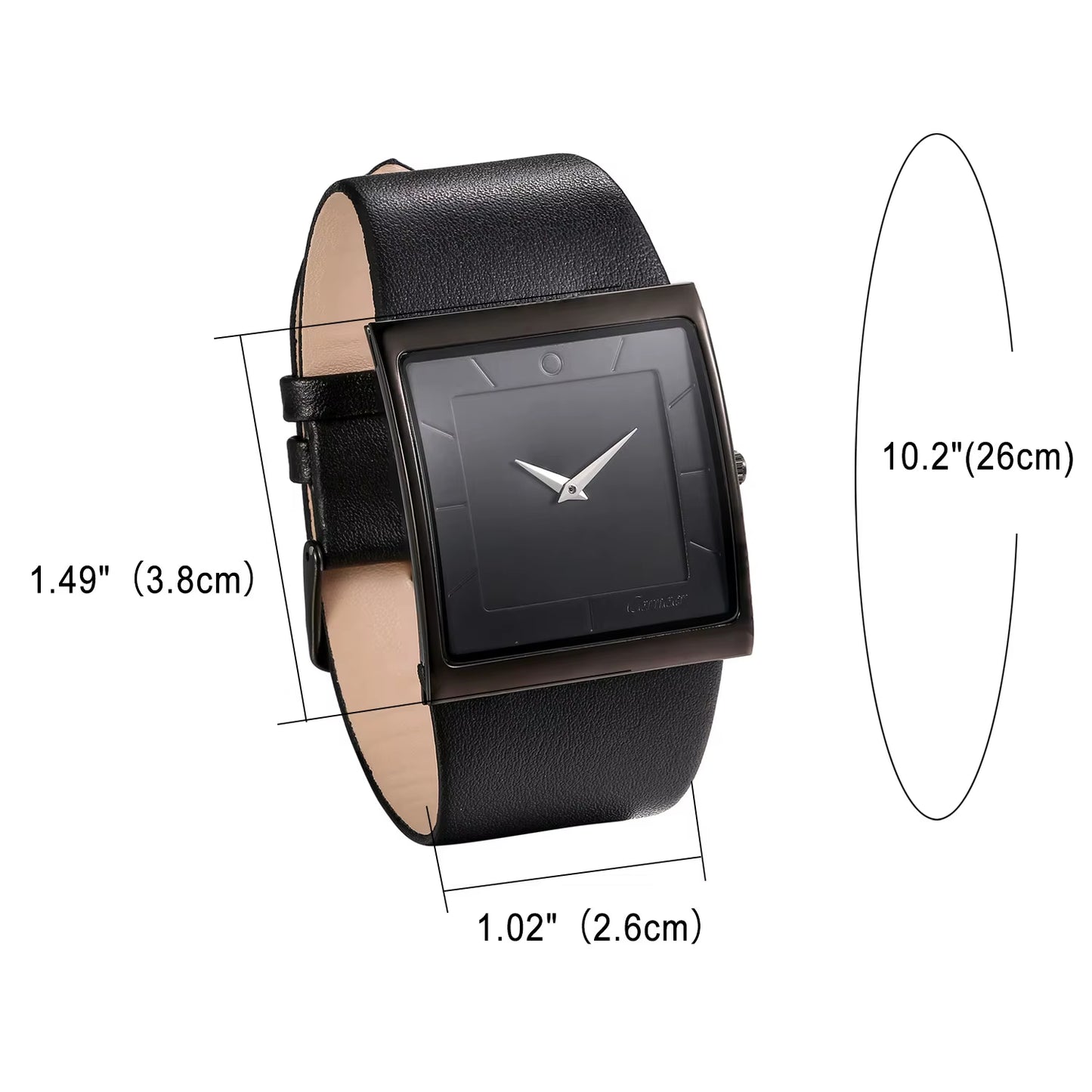 New Trendy Men'S Top Brand Luxury Watch Relogio Masculino Clock Man'S Genuine Leather Strap Male Quartz Wristwatches