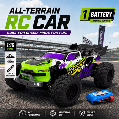 ZNLYRION SG116MAX PRO 1:16 Scale 4WD Off-Road RC Buggy with Optional Brushless Motor and Anti-Slip Tires