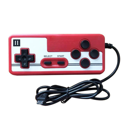 Classic Retro Version of Home Fc Plug-In Double Handheld Game Console Handle Game Controller