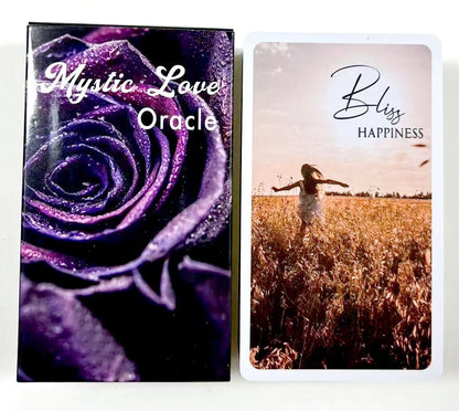 Mystic Love Oracle Cards a 79 Tarot Card Board Game Party Mystical Tarot Divination Tools Table Tarot Deck Party Favor