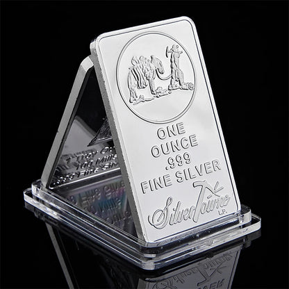 American Prospector 1OZ 999 Value Fine Silver Bullion Bar US Union Metal Coin Collectible