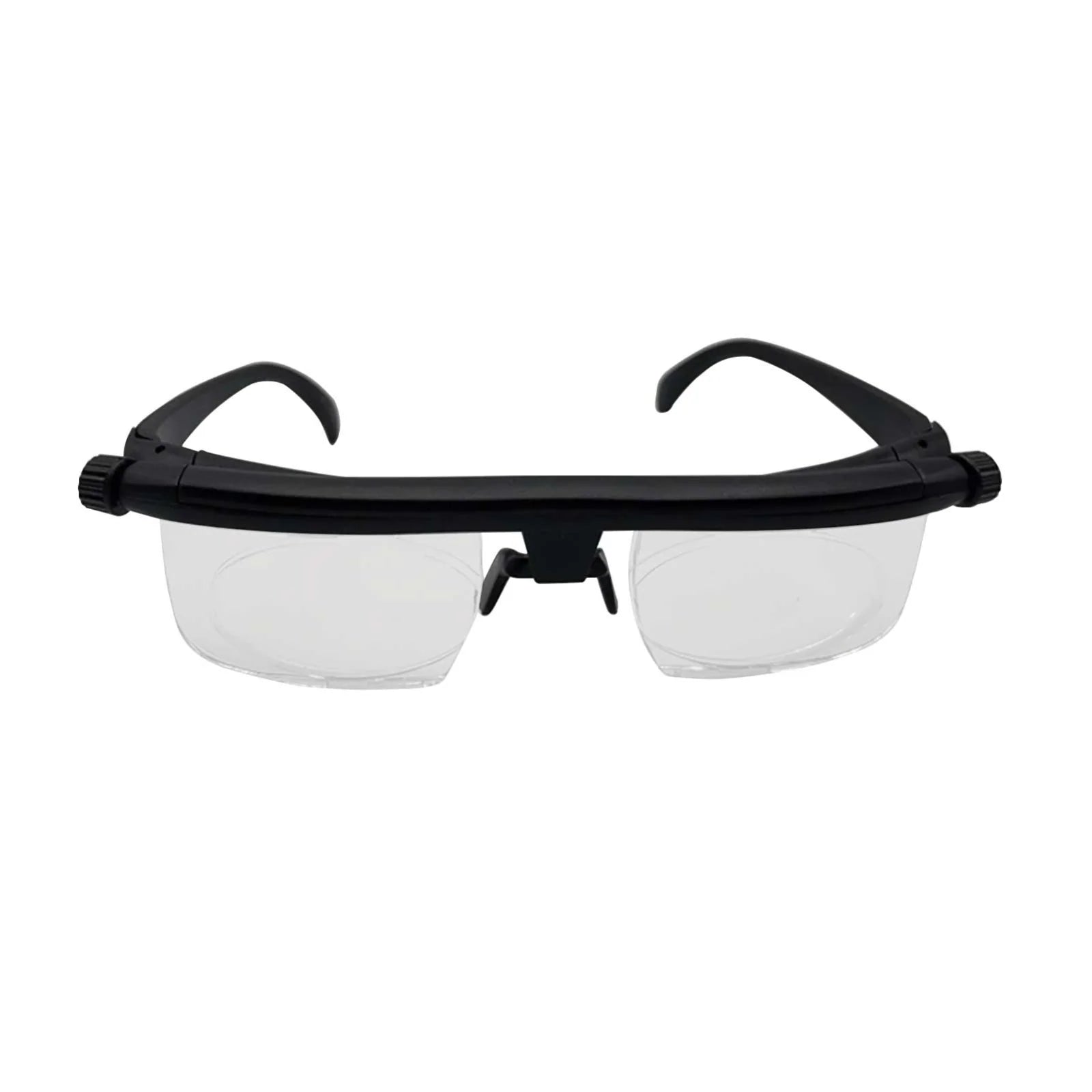 Dial Adjustable Glasses Variable Focus for Reading Distance Vision Eyeglasses US