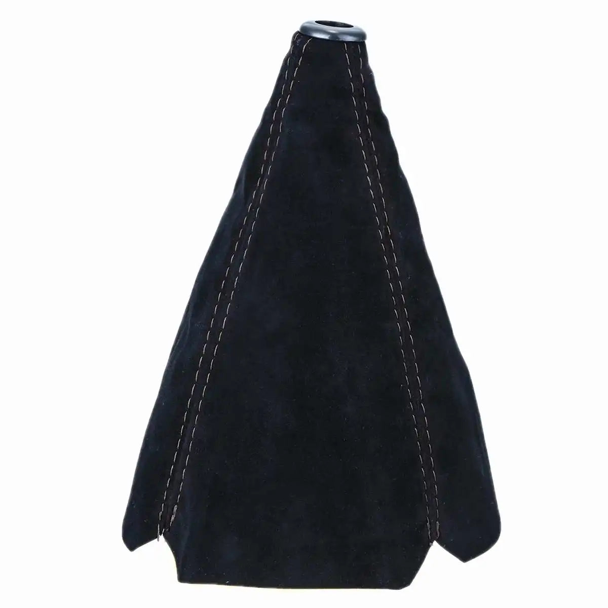 Universal Suede Leather Gear Shift Collar and Boot Cover for Manual Transmission Vehicles