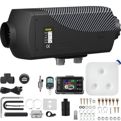 Succebuy 8KW Diesel Air Heater with Muffler, 12V Remote Control Parking Heater for Cars, Trucks, and Boats with LCD Switch