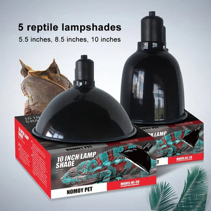 UVA/UVB Reptile Lampshade Amphibians Breeding Box 5.5 Inch Pendant Lights Lampshade Lizard Supplies Lampshade UK/EU/AU/US