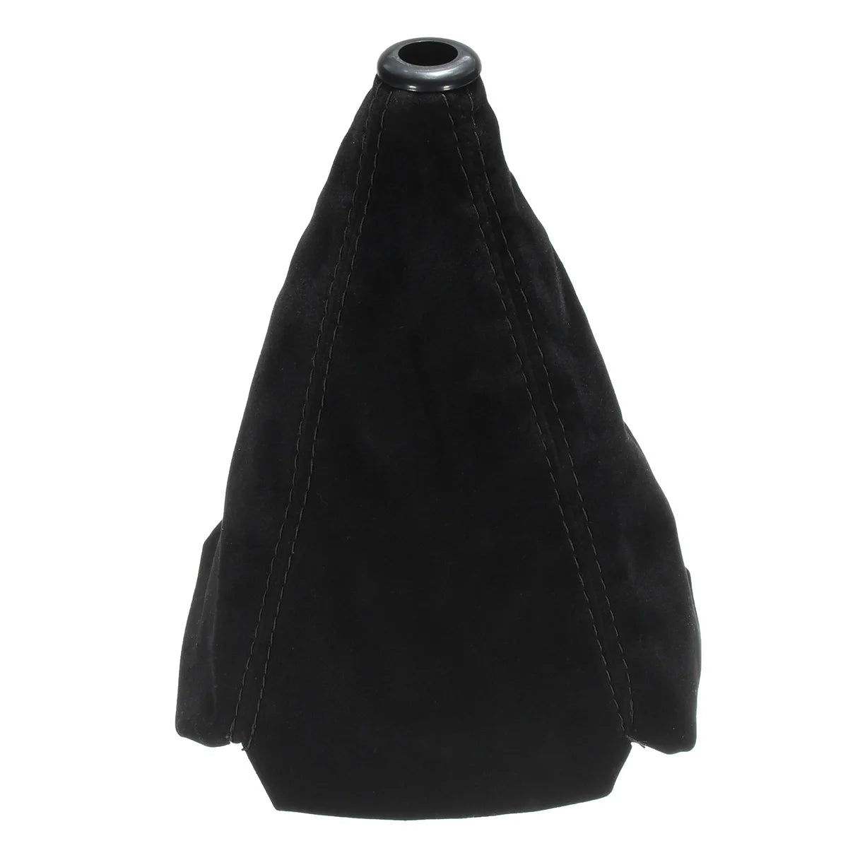 Universal Suede Leather Gear Shift Collar and Boot Cover for Manual Transmission Vehicles