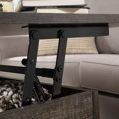 Steel River Lift-Top Coffee Table - Carbon Brown