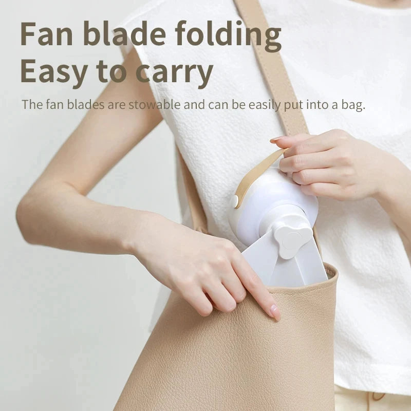 Tevorex Portable Ceiling Fans 7200Mah Outdoor Camping Fan with Remote Control LED Lighting Tent Ventilator Cooler Rechargeable Electric Fan