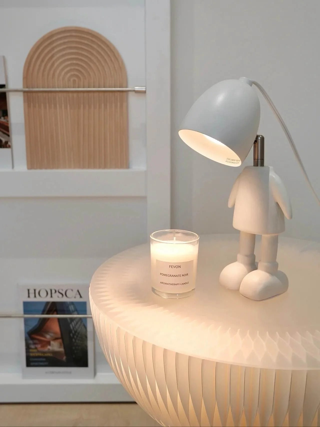 Lil Robot Electric Candle Warmer Lamp for Large Candles