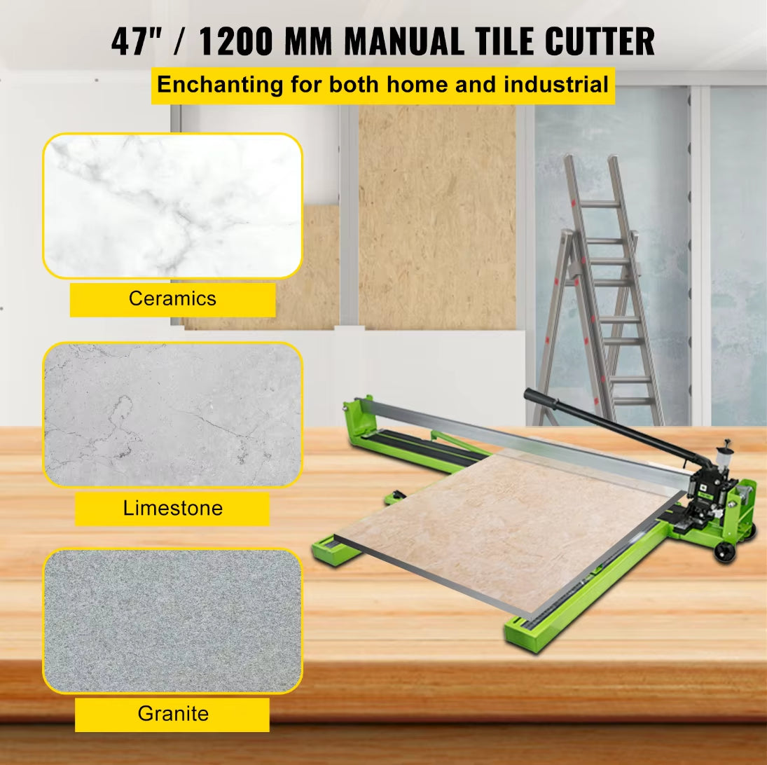 Succebuy Professional Manual Tile Cutter with Infrared Laser Positioning for Porcelain Flooring