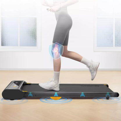 Under-Desk Electric Treadmill for Home and Office Applications