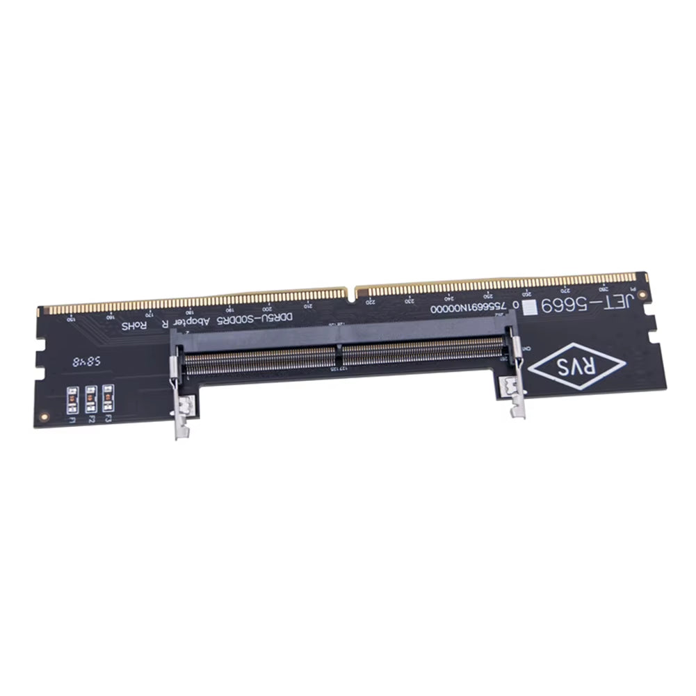 1 PC Laptop to Desktop Memory Adapter Card DDR3 DDR4 DDR5 Memory RAM Connector Card