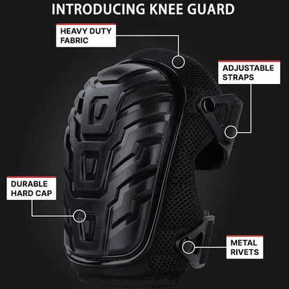 Professional Knee Pads for Work; Gardening & Construction Knee Pads with Thick Gel Cushion,Industrial Heavy Duty Knee Pads1Pair