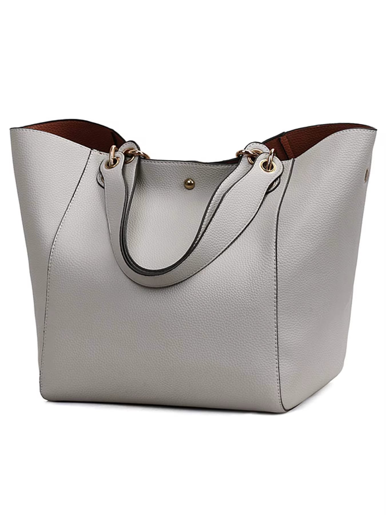 Pahajim Handbags for Women Large Tote Bag PU Leather Waterproof Handbags Shoulder Bag Womens Top Handle Bag for Work Shopping Ba