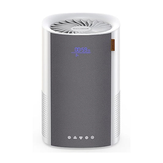 Air Purifiers for Bedroom, H13 HEPA Air Purifiers for Home Office Living Room, Air Filter Air Cleaner for Pet Dander Odors Smoke Pollen Dust, Small Air Purifier with 28Db Sleep Mode, EAP050