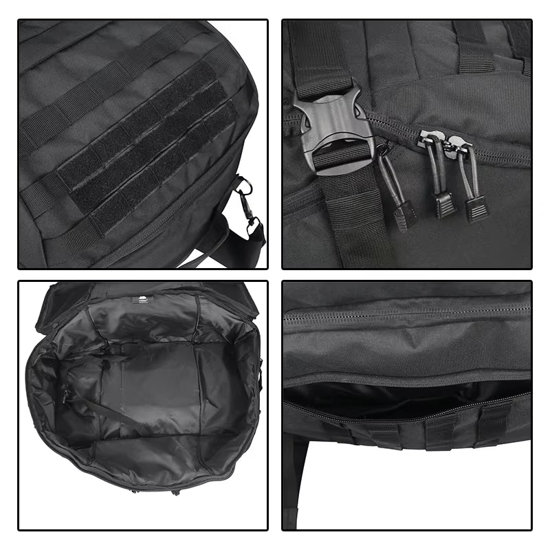 30L 45L 80L Sport Travel Bag Molle Tactical Backpack Gym Fitness Bag Large Duffle Bags for Camping Hunting Fishing