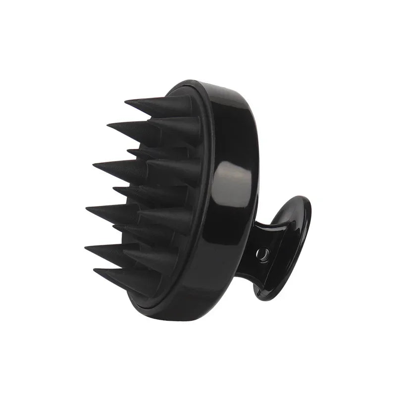 Long Handle Silicone Shampoo Brush for Scalp Massage and Hair Washing
