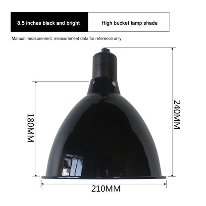 UVA/UVB Reptile Lampshade Amphibians Breeding Box 5.5 Inch Pendant Lights Lampshade Lizard Supplies Lampshade UK/EU/AU/US